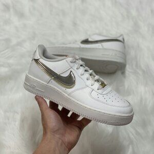 Nike Air Force 1 Low GS Sportswear Sneaker Shoes White FV5948-101 VNDS 6.5